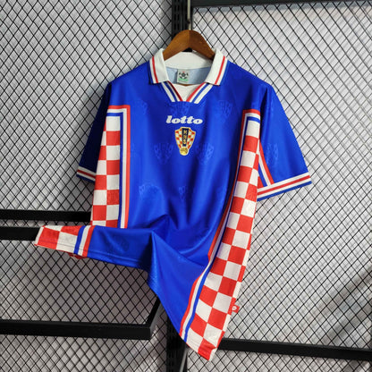 1998 Retro Croatia Away Jersey
