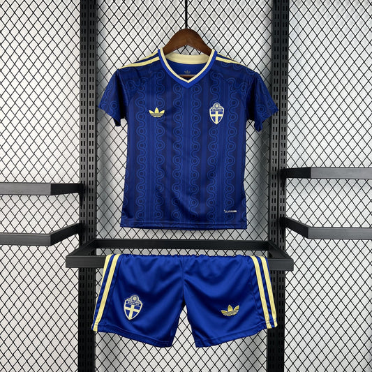 2026 Sweden Away World Cup Kit Kids Size