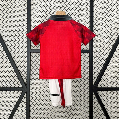 1996/1998 Retro Manchester United Home Kids Size
