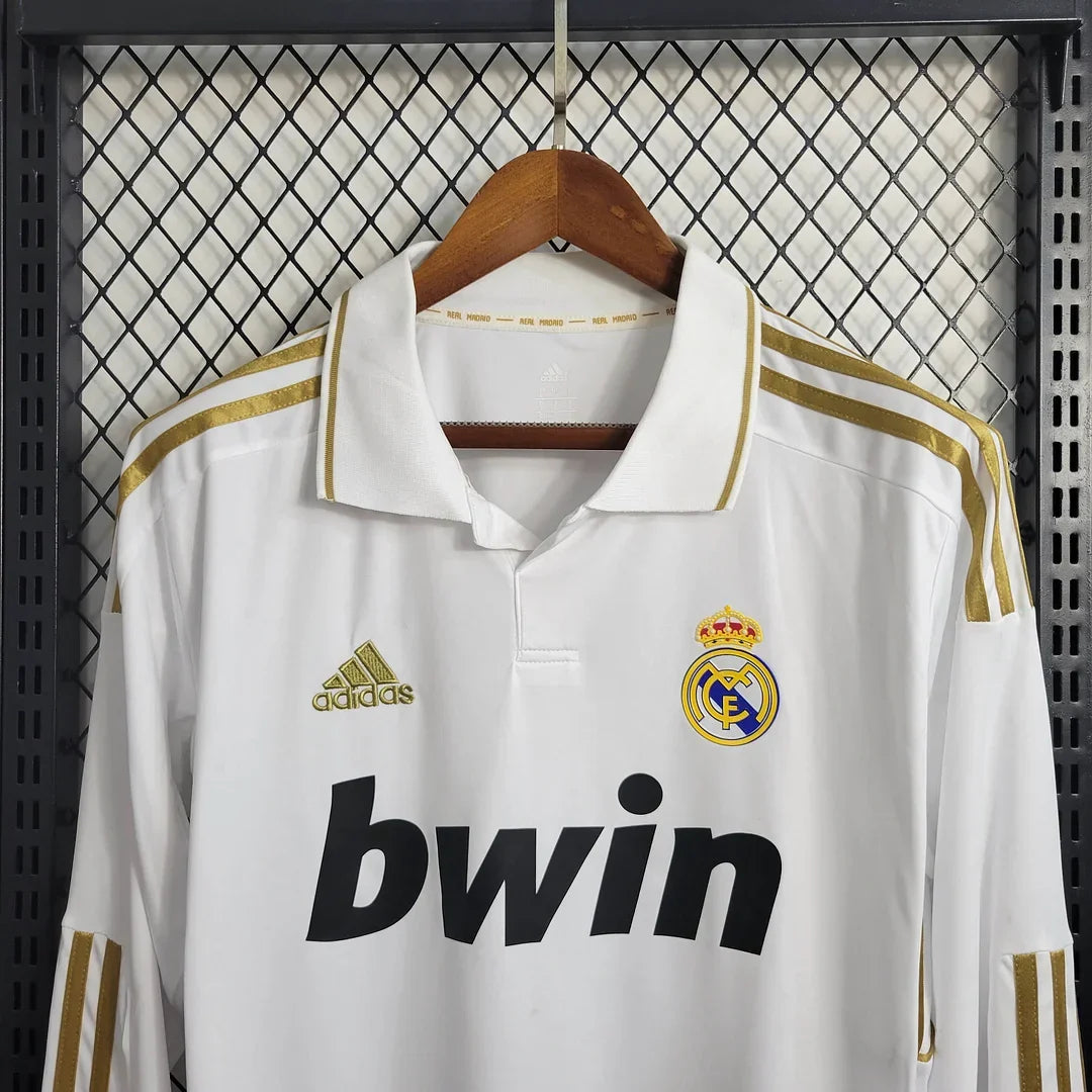 2011/2012 Retro Real Madrid Home Jersey Long Sleeve