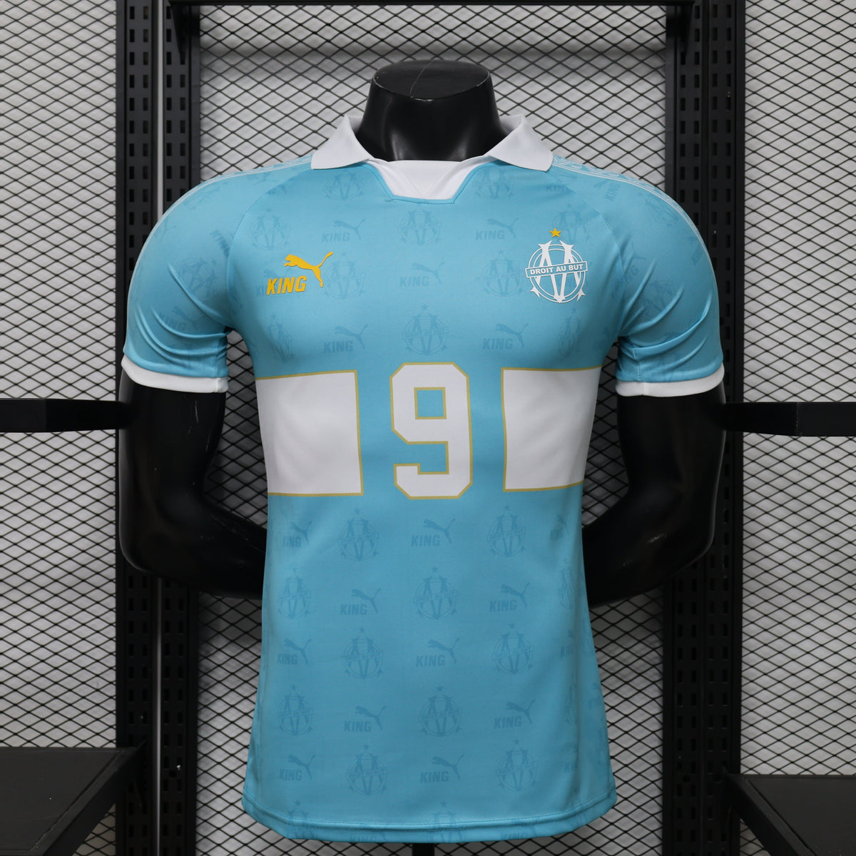 2026/2027 Marseille Retro 9 Limited Jersey