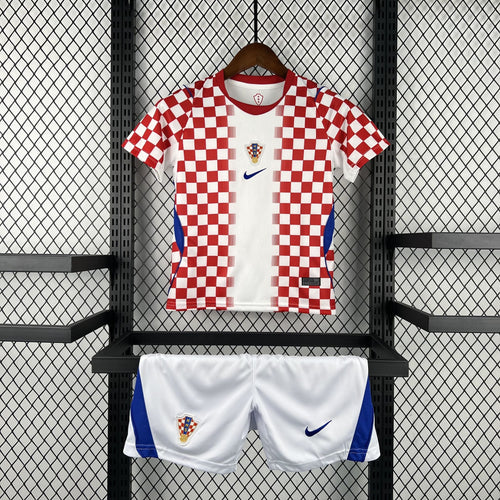 2026 Croatia Home World Cup Kit Kids Size