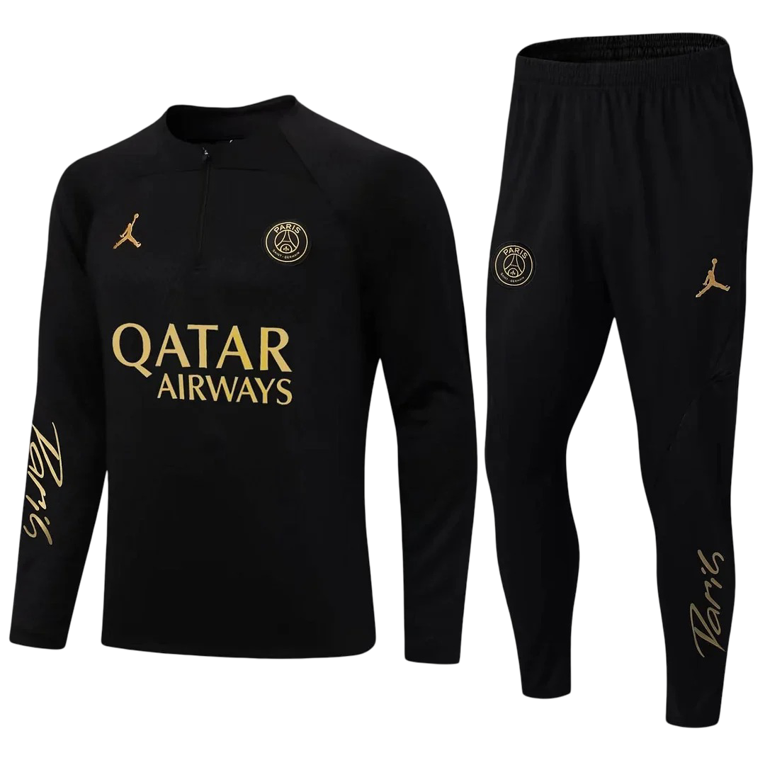 PSG Black and Gold Tracksuit