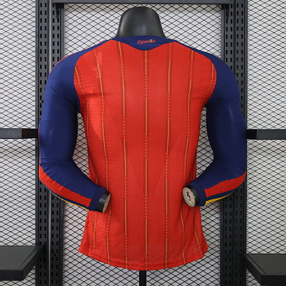 2026 Spain 2 Stars Home World Cup Kit Long Sleeve Player Version