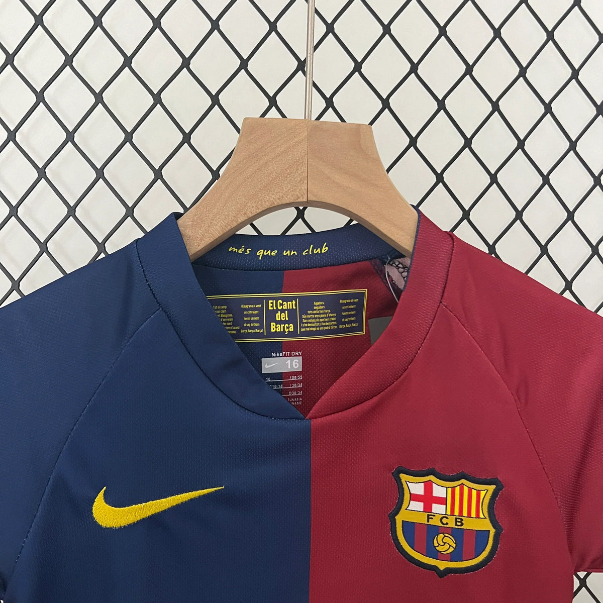 2008/2009 Retro Barcelona Home Jersey Kids Size