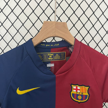 2008/2009 Retro Barcelona Home Jersey Kids Size