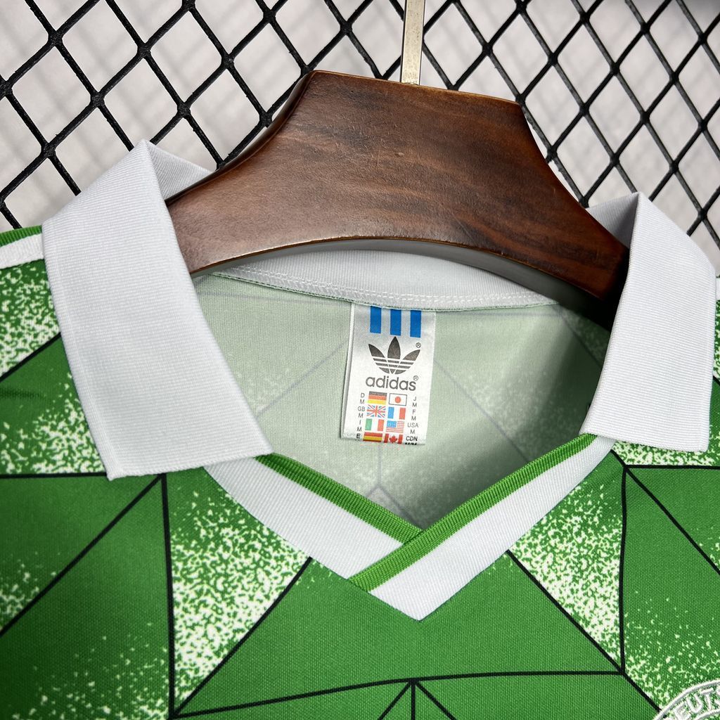 1990 Retro Germany Away Jersey Long Sleeve