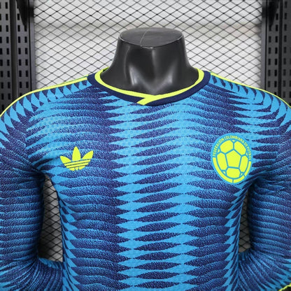 2026 Colombia Away World Cup Kit Long Sleeve Player Version