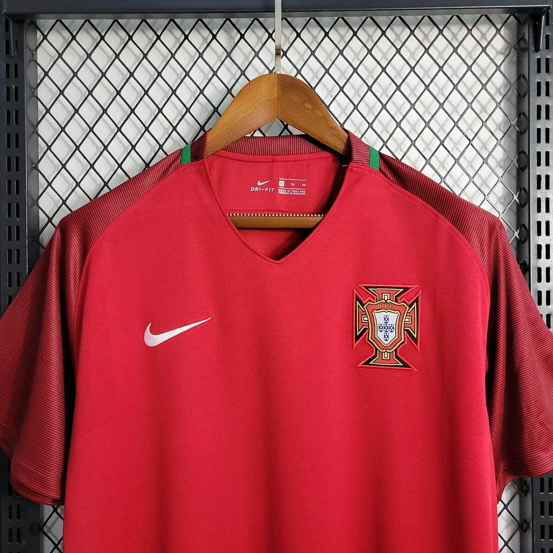 2016 Retro Portugal Home Jersey