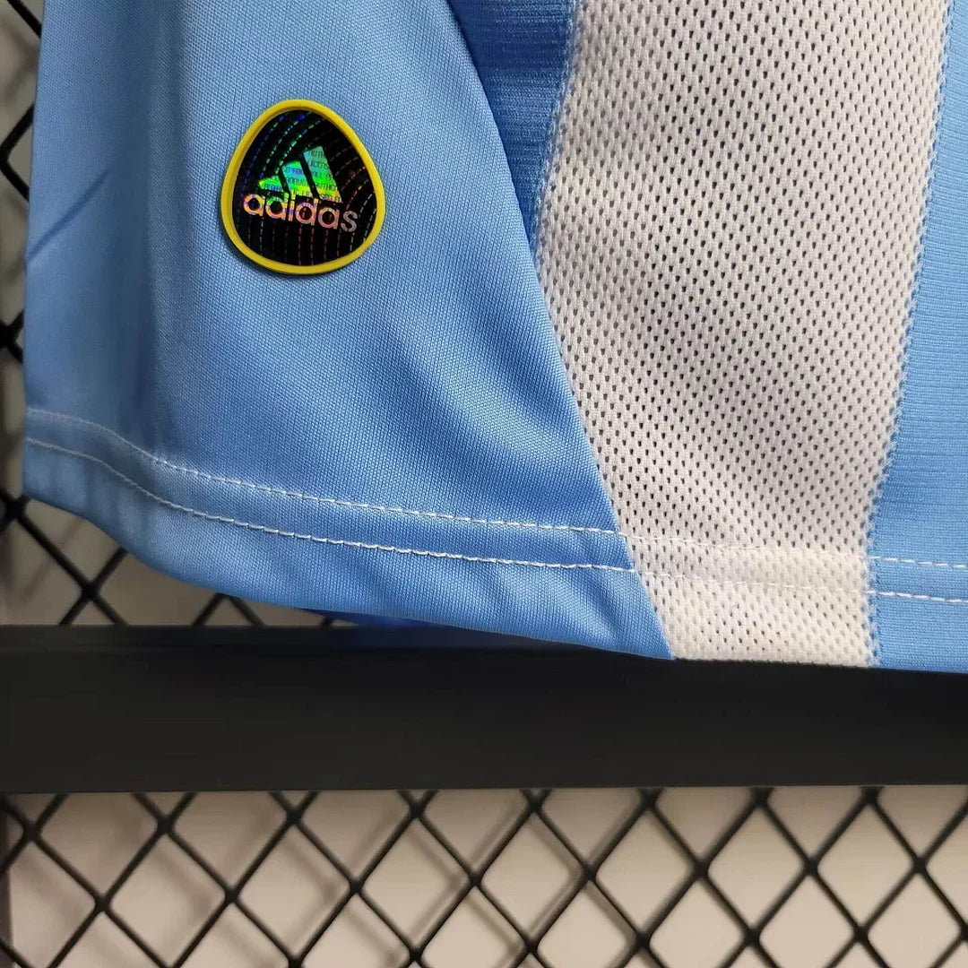2010 Retro Argentina Home Jersey