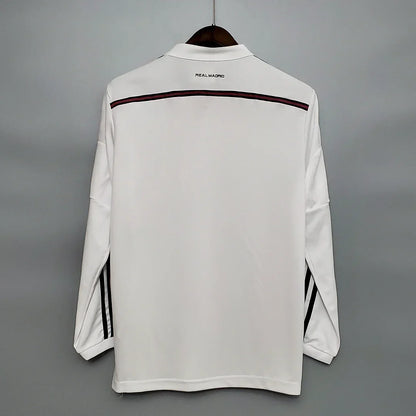 Retro 2014/2015 Real Madrid Home Long Sleeve