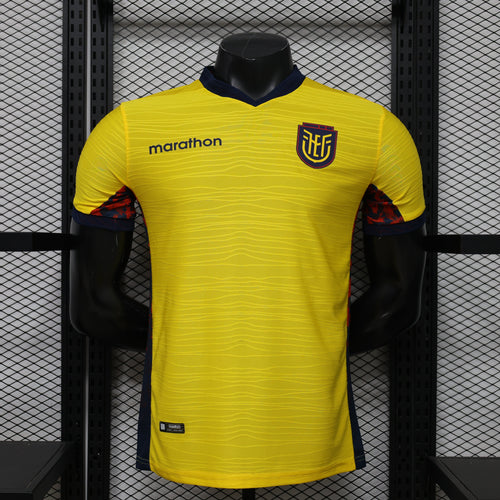 2026 Ecuador Home World Cup Kit Player Version