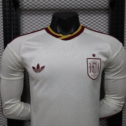 2026 Spain Away World Cup Kit Long Sleeve Player Version