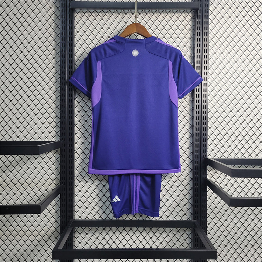 Argentina 2022 Away Jersey Kids Size