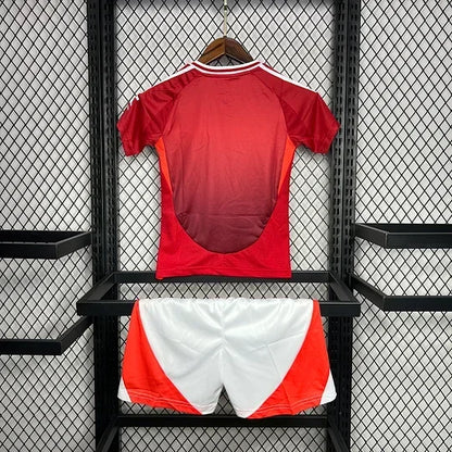 2024/2025 Manchester United Home Kit Kids Size