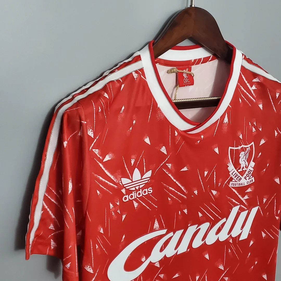 1989-1991 Retro Liverpool Home Jersey