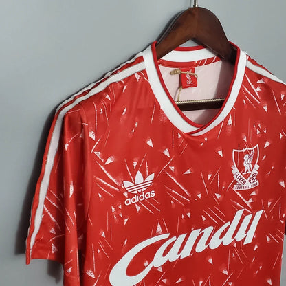 1989-1991 Retro Liverpool Home Jersey