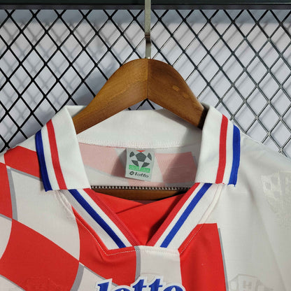 1998 Retro Croatia Home Jersey