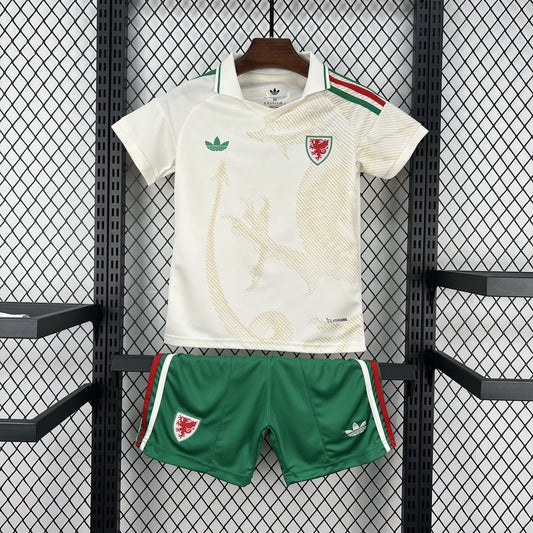 2026 Wales Away World Cup Kit Kids Size