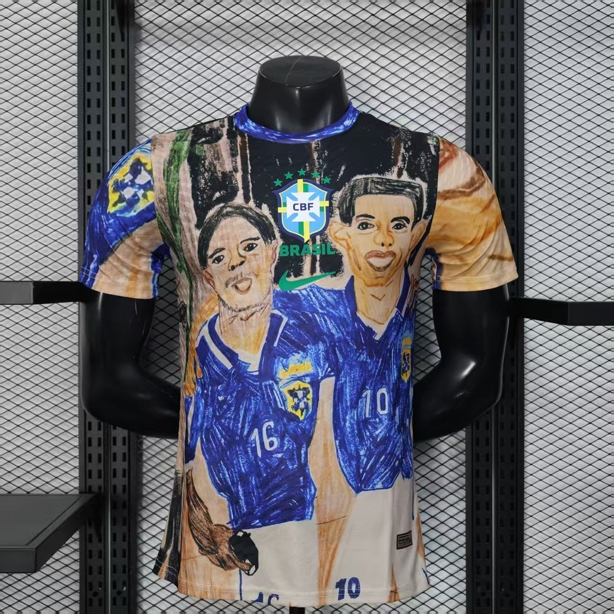 Brazil Marta & Mia Hamm Limited Jersey