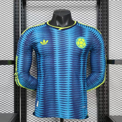 2026 Colombia Away World Cup Kit Long Sleeve Player Version