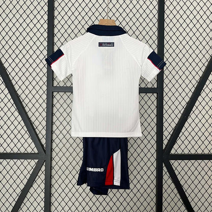 1998 Retro England Home Kit Kids Size