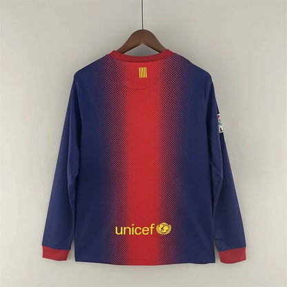 2012-2013 Retro Barcelona Home Jersey Long sleeve