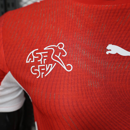 2026 Switzerland Home World Cup Kit Player Version