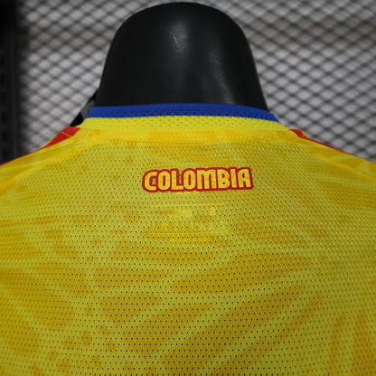 2026 Colombia Home World Cup Kit Long Sleeve Player Version