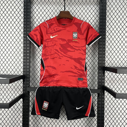 2026 South Korea Home World Cup Kit Kids Size