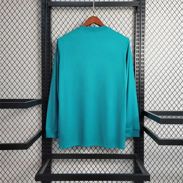 Real Madrid Retro 2017-2018 Third Kit Long Sleeve