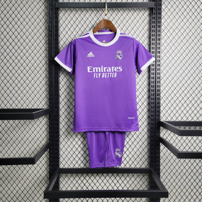 2016/2017 Retro Real Madrid Away Kit Kids Size