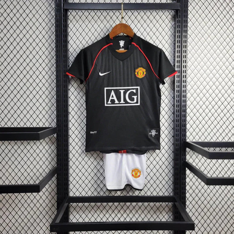 2007/2008 Manchester United Away Jersey Kids Size