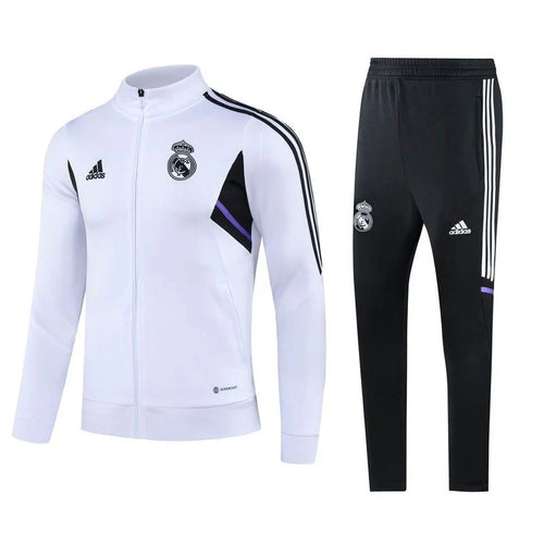 Real Madrid "Blanco Regal" Tracksuit